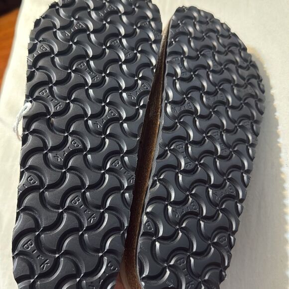 NWT Birkenstock Buckley Style Oiled Leather in Light Tobacco - Picture 7 of 10